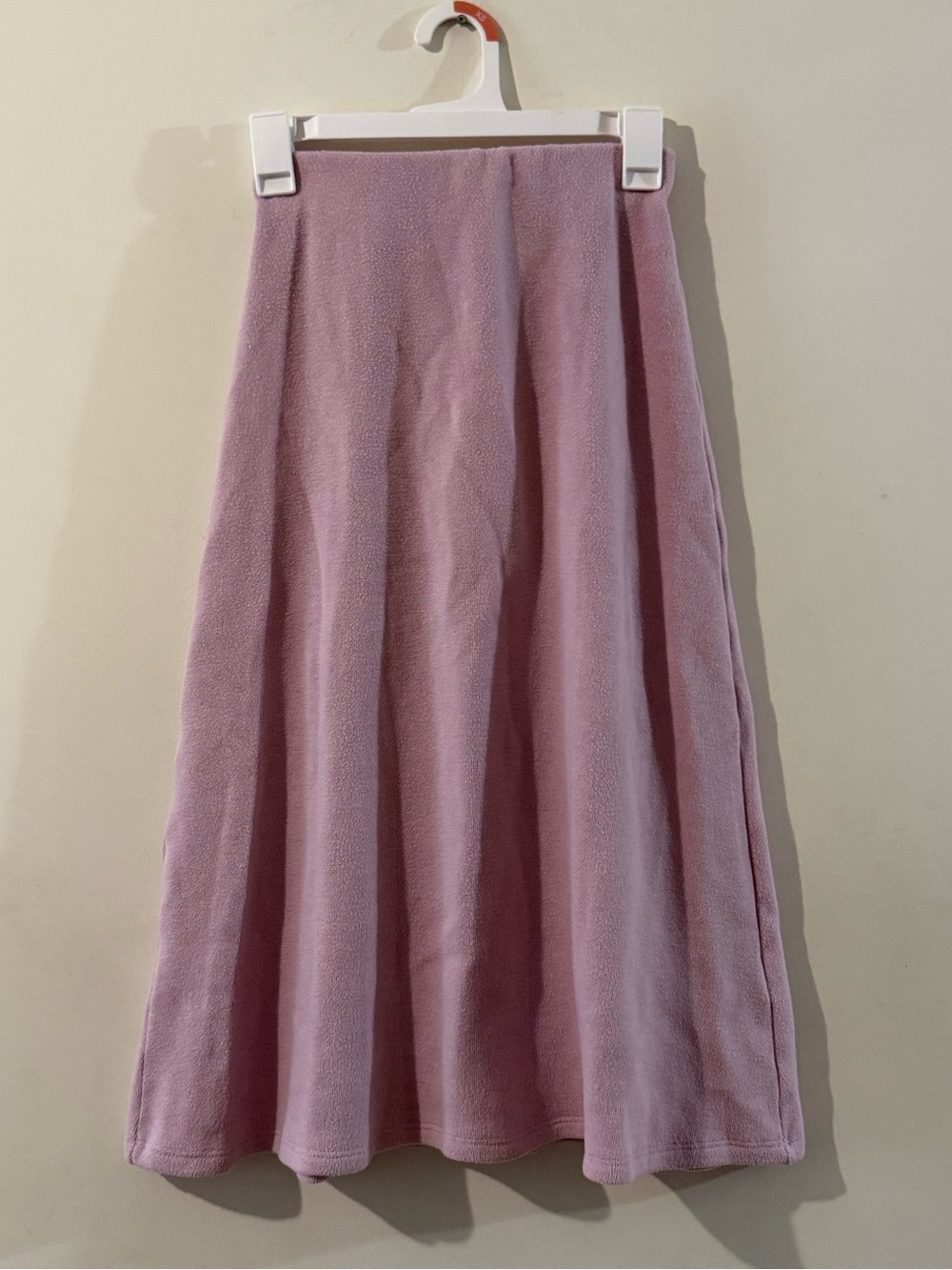 Zara Lavender Pink A-Line Knit Skirt